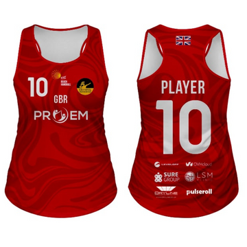 Olympia Beach Handball - Women Short Red