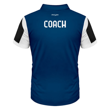 Coach Top Polo - Blue & White