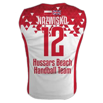 Hussaria Beach Handball - White & Red