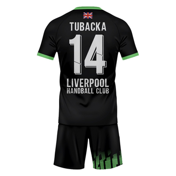 Liverpool Handball Club Player - Men Black & Green