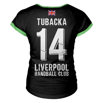 Liverpool Handball Club Player - Women Black & Green