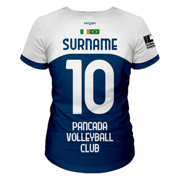 Pancada Volleyball Women Team - White & Blue