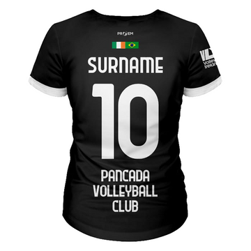 Pancada Volleyball Women Team - Black & White